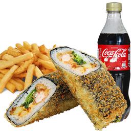 Сушидонер Комбо с креветкой