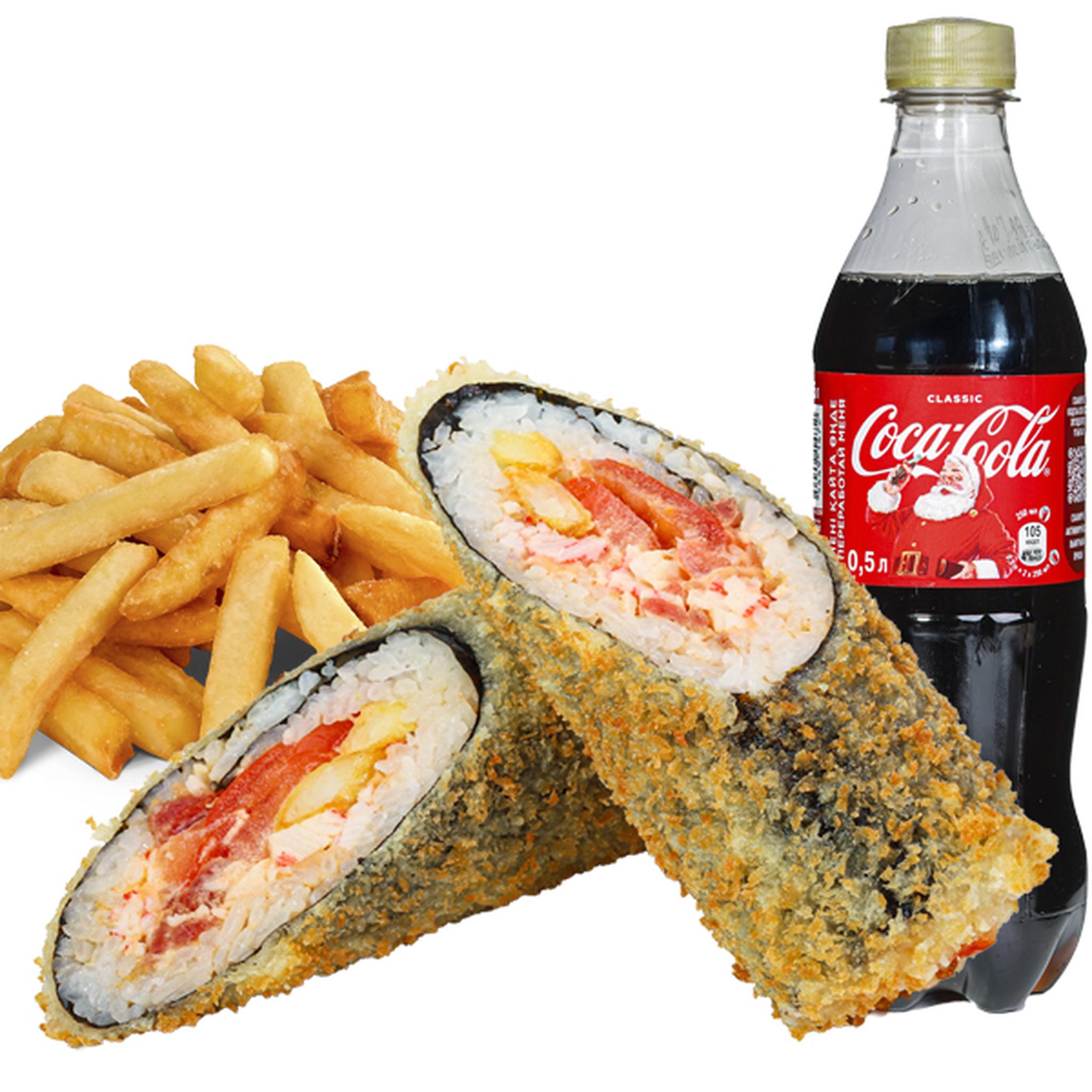 Сушидонер Комбо с Семгой и тунцом