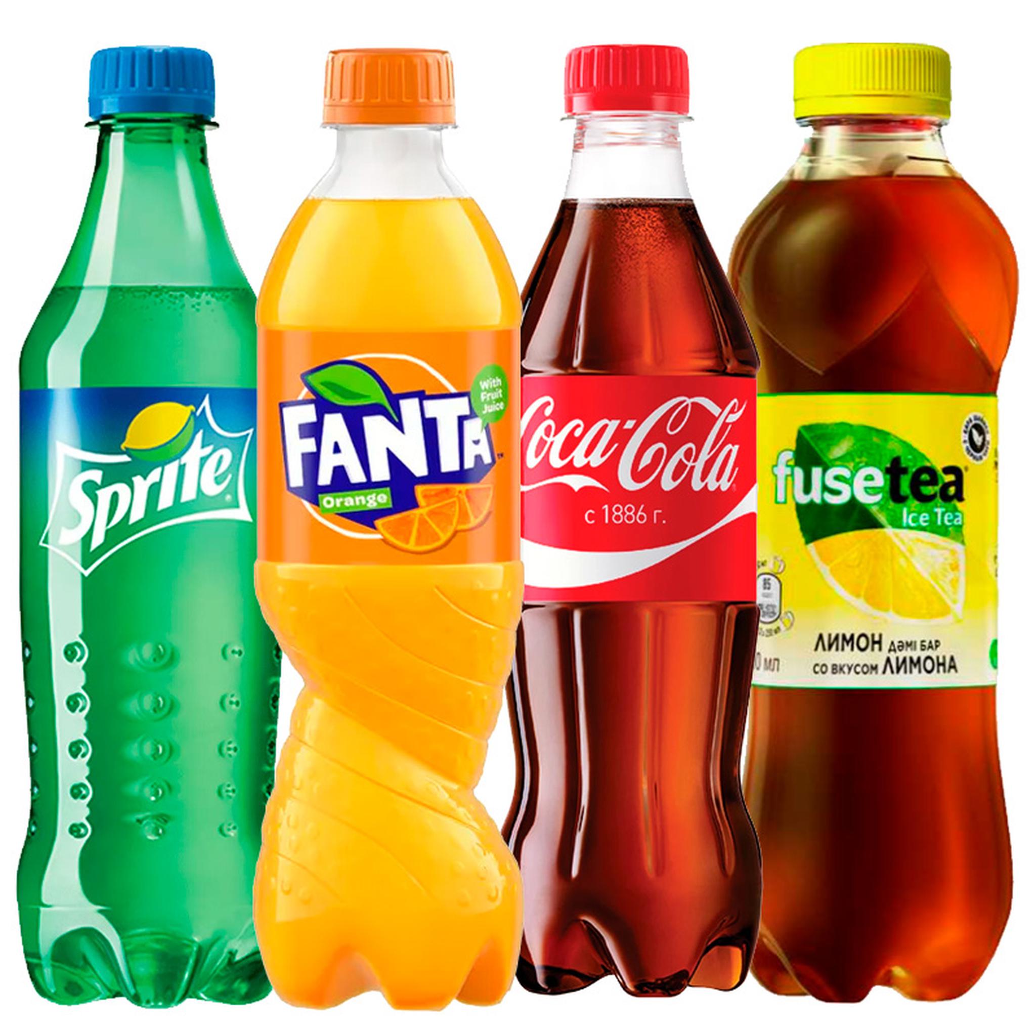 Cola/Fanta/Sprite/Fuse 0.5 л.