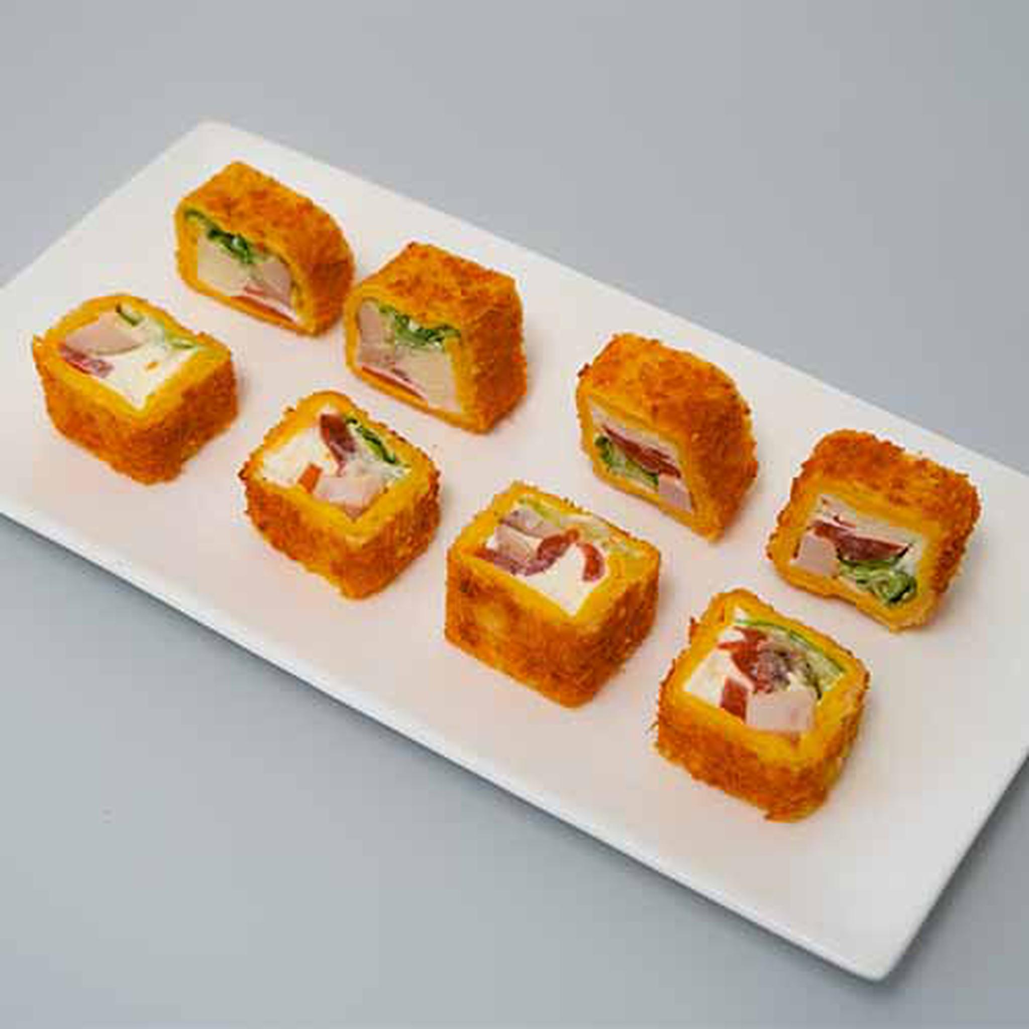 Тортилья с курицей цезарь